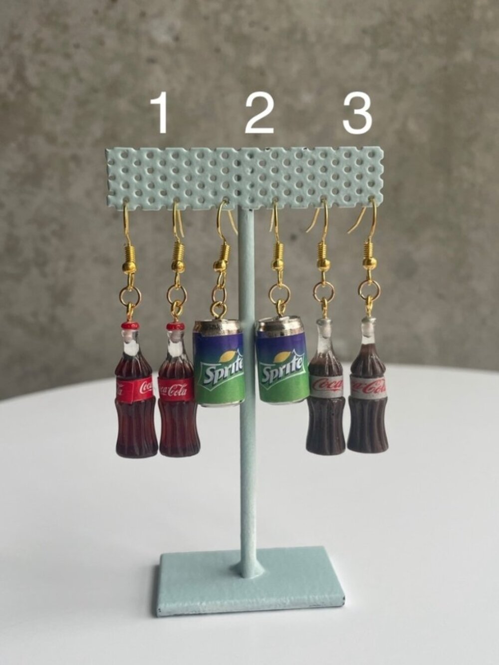 Soda Can Drop Earrings | Novelty Statement Jewelry